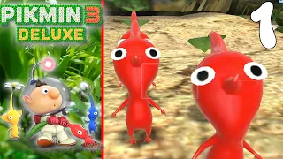 NUEVA SERIE! LOS SOLDADITOS PELEONES! PIKMIN 3 DELUXE! Capitulo 1!