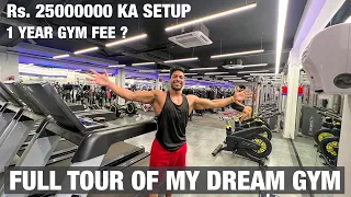 Full Tour Of My New Gym - Rs. 2.5 Crore | Fees & Services