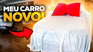 CHEGOU! CHOREI MUITO COM MEU CARRO NOVO!