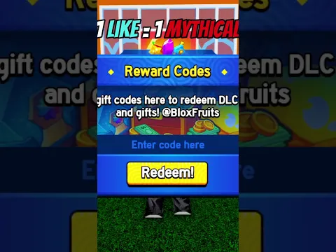 OMG NEW CODE 🤗 Blox Fruits #bloxfruits