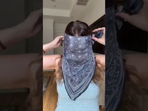 Easiest music festival hair hack ❤️ #hair #tutorial #hack #festival #bandana @mattloveshair9957