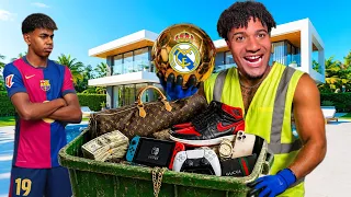 BUSQUÉ BASURAS DE MILLONARIOS FUTBOLISTAS