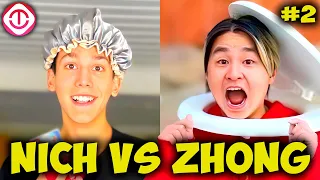 ZHONG and NICHLMAO Most Viewed Funny TikTok Shorts 🤣 Part 2