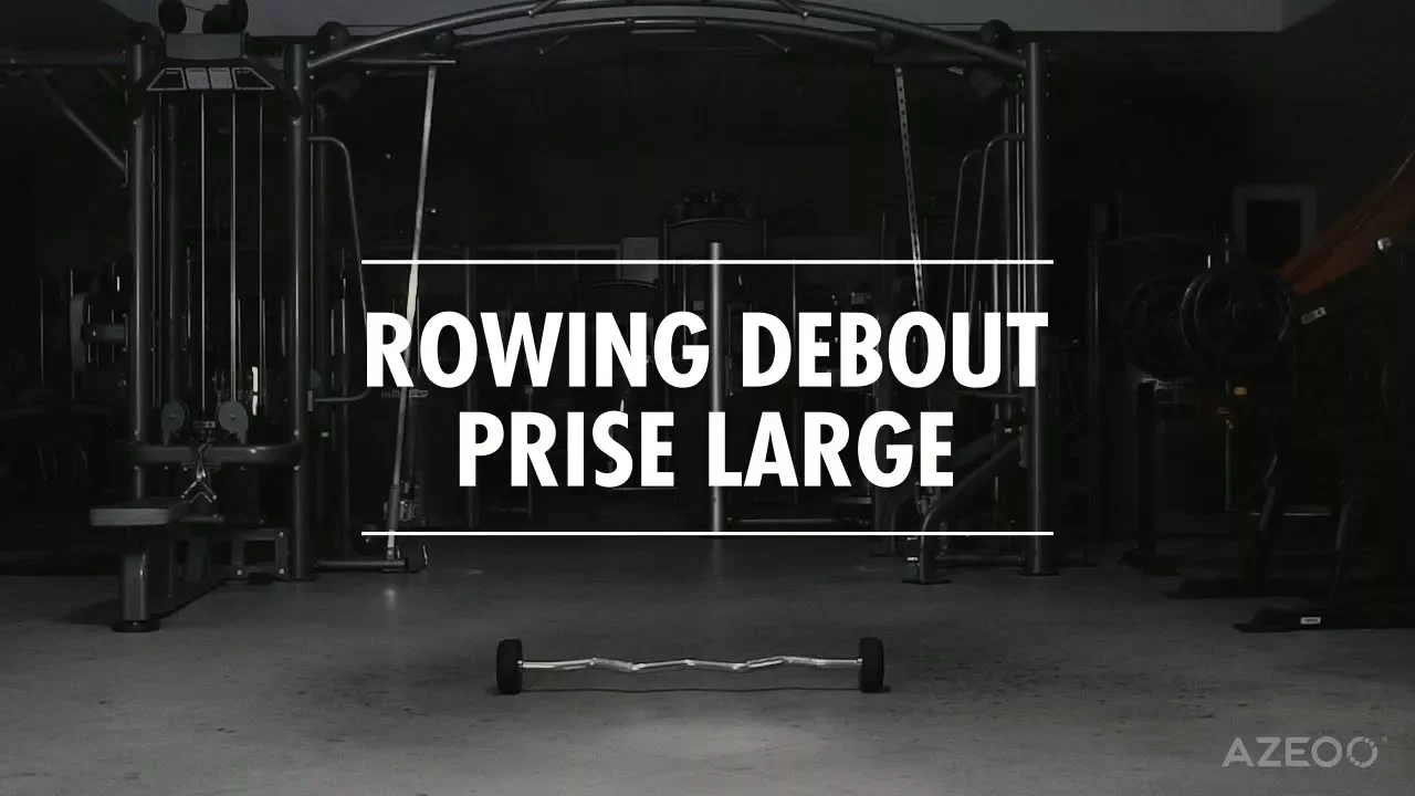 Image Rowing vertical à la barre