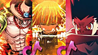 Badass Anime Moments Tiktok compilation PART98 ( with anime and music name)