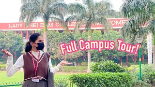 Lady Shri Ram College For Women, Delhi University CAMPUS TOUR! ✨