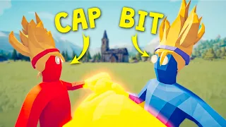 BATALHA em 1ª PESSOA! - Totally Accurate Battle Simulator (TABS)