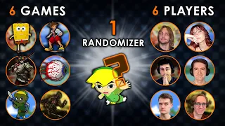 We randomized SIX games together… it was CHAOS