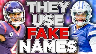 12 NFL Players Who Are Using FAKE NAMES