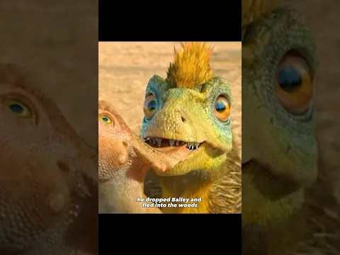 Baby dinosaur faces many dangers