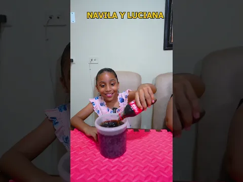 Coca-cola grande navila y luciana  #humor #luciana #navila