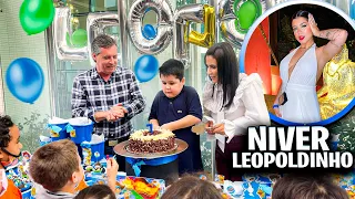 FIZ UMA FESTA DE ANIVERSÁRIO PARA O LEOPOLDINHO!