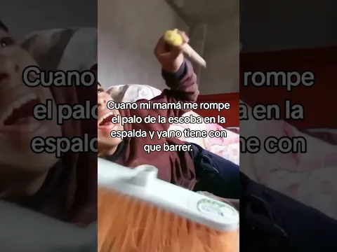 te an roto el palo de la escoba en la espalda #humor #yosoydelos7mil #comedia #elpersonajedelasemana