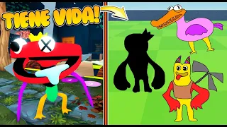😱NUEVAS FUSIONES ÉPICAS! Reto de dibujo! Rainbow Friends y Garten of Banban ROBLOX! El Show de BYN!
