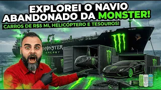 Explorei o Maior Navio Abandonado do Oceano! (Monster Trucks de Verdade) 😨🔥