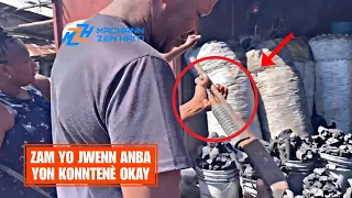 Flash! Yo Jwenn Zam Ki Te Kache Anba Yon Konntenè Okay, Machann Yo Rele Komisè Muscadin Ki Debake