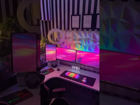 Four Monitor setup | Gamingsetup 2025