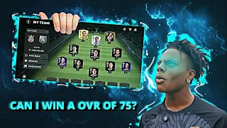 CAN I WIN A OVR OF 75? 🤯 / FUNNY VIDEO 😂 #fcmobile #1million #easports