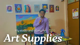 All my Art supplies 🤩