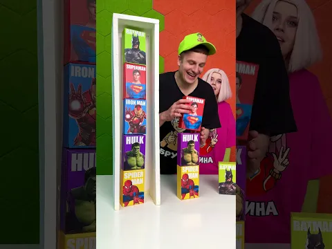 ⚠️Расставь супергероев правильно ! 😄