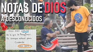 VOLVI!!!! Notas a Desconocidos [Cámara Oculta] 🥹💖😭 LLORE Miren sus reacciones!