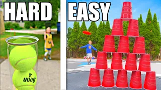 13 TRICK SHOTS from EASY to IMPOSSIBLE