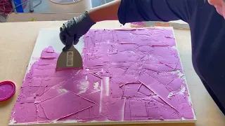 How To Make Textured Wall Art - The Affordable & Easy Way