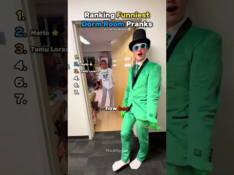 Ranking Funniest Dorm Room Pranks 🤣