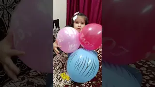 mummy ne vedika ko bht sare balloon diye 😱😱😱😱😱or vedika ne sare fod diye #sitagurjarofficial