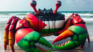 Kepiting Lucu Berbagai negara Islam ♥️