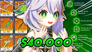 🤑 UN MILLONARIO me PAGO para ANALIZAR SU CUENTA de $40.000 🐋 | Genshin Impact