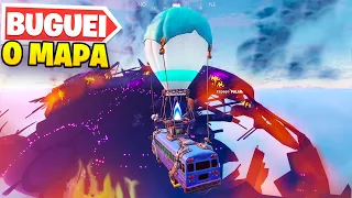 SIM! EU FUI ATÉ A NAVE DESTRUÍDA NO FIM DO MAPA | Laboratório de Testes do Fortnite #40