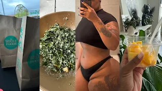 VLOG| I WANT MY BODY BACK...mobility routine + out with the PROCESSED FOODS+ EHP Labs unboxing