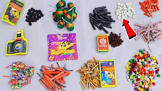 Multi Type Of Firecracker Testing || उजला पटाका काला पटाका BiDi Bomb more.......₹0 - 100