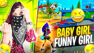 ISKI BHEN KI MAZE MAZE ||💯||FUNNY GAME PLAY||🤣|| #babygirlff #viralvideo #funny