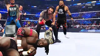 WWE 16 August 2026 Roman Reigns VS. Oba Femi VS. Brock Lesnar VS. Cm Punk VS. All Raw Smackdown