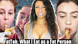 FatTok Takes Over TikTok | What I Eat as a Fat Person