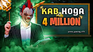 ROAD TO 4M CHALLENGE OF 8 /55 DAYS👽 #classyff #nonstopgaming #freefirelive #rai