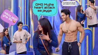 Omg itni Sexy Body Mujhe Heartattack Aa Jayga 🙈 | GULFISHAN GOUR | Fitness Gym Prank |Bodybuilding