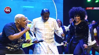 Makoma's first performance in uganda with pastor kayanja at the miracle center