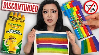 I Tested Permanently DISCONTINUED Art Supplies...