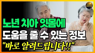노년 치아 잇몸에 도움을 줄 수 있는 정보, 바로 알려드립니다!!