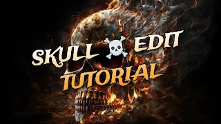 Skull Edit ☠️ Tutorial #anime #edit #tutorial Music Owner:- @The Orchard Music