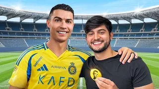Entreguei um Presente Personalizado para o Cristiano Ronaldo