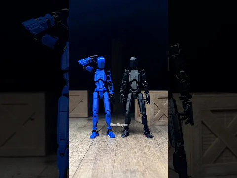 Blue or Black? #actionfigure #backrooms #analoghorror #liminalspaces #titan13 #dummy13 #t13