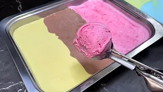 ENAK BANGET! DARI PADA BELI MENDING BIKIN SENDIRI DIRUMAH! RESEP ES KRIM LEMBUT POP ICE