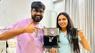 Diwali ka sabse bdia Gift 🎁😍 ( AGARO Coffee Machine & Grinder )