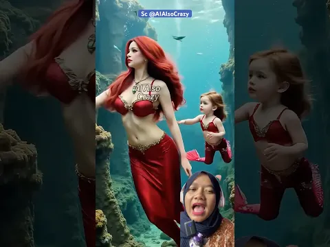 MERMAID BELI SEBLAK 😂 #shorts