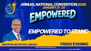 Friday 23rd January 2026 - Empowered to Stand