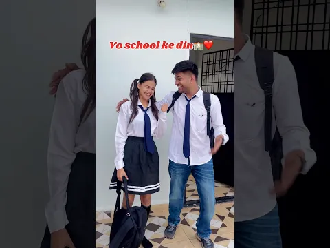Bhaiya ke sath school🥹❤️ #shorts #school
